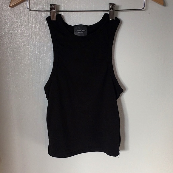 Olivia Rae Black Tank Top - Picture 1 of 4